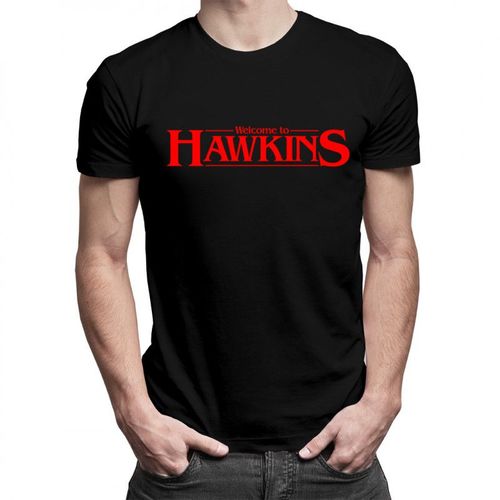 Welcome to Hawkins - męska koszulka z nadrukiem 69.00PLN