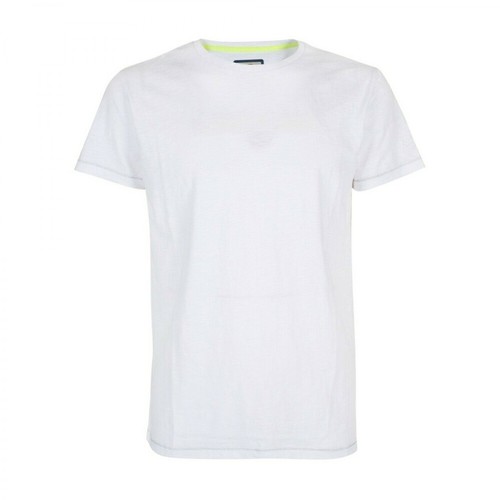 YES ZEE, T-shirt T768Tl00 girocollo al vivo Biały, male, 86.24PLN