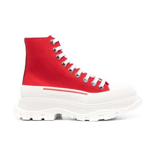 Alexander McQueen, Tread Slick Sneakers Czerwony, female, 2290.00PLN