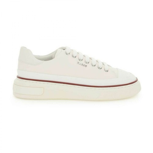Bally, maily leather sneakers Biały, female, 2052.00PLN