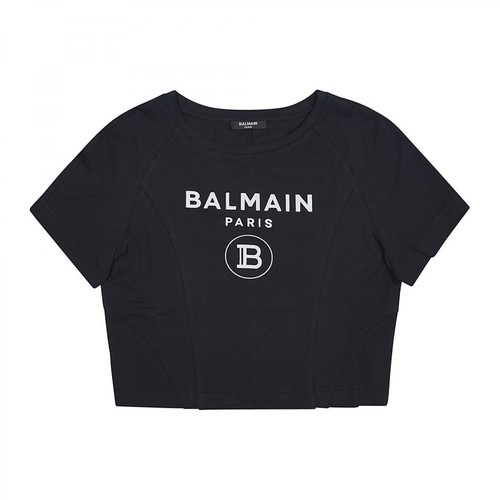 Balmain, T-shirt Czarny, female, 1346.00PLN