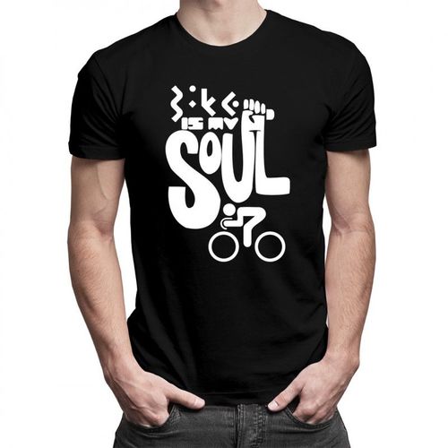 Bike is my soul - męska koszulka z nadrukiem 69.00PLN
