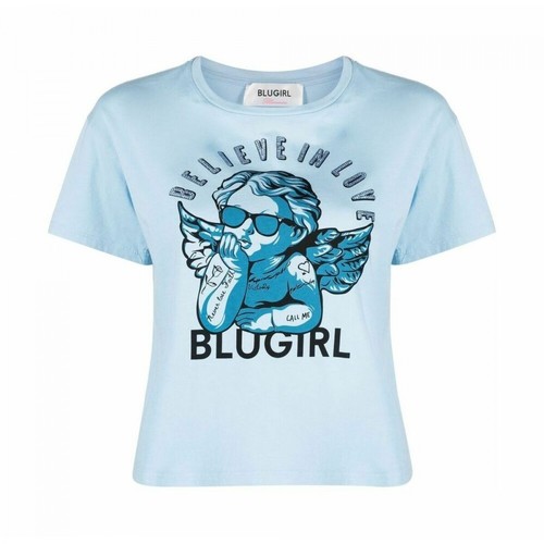 Blugirl, T-shirt Niebieski, female, 456.00PLN