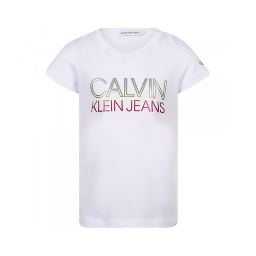 Calvin Klein, T-shirt Biały, female, 206.00PLN