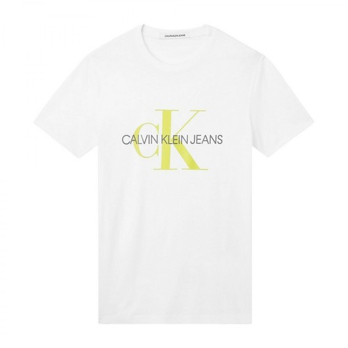 Calvin Klein, T-shirt Biały, male, 143.00PLN