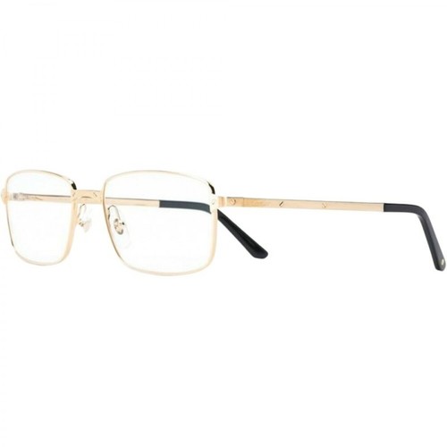 Cartier, Glasses Ct0204O 001 Żółty, male, 4059.00PLN