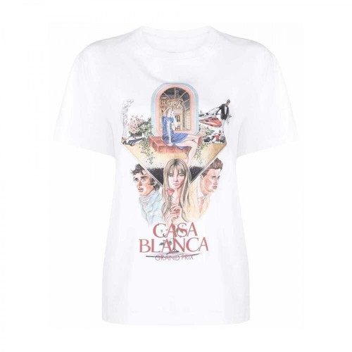 Casablanca, T-shirt Biały, female, 420.00PLN