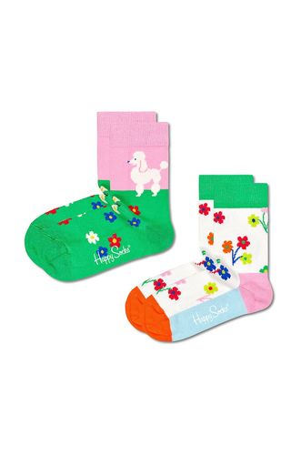 <![CDATA[Happy Socks skarpetki dziecięce Poodle & Flowers (2-pack)]]> 39.99PLN