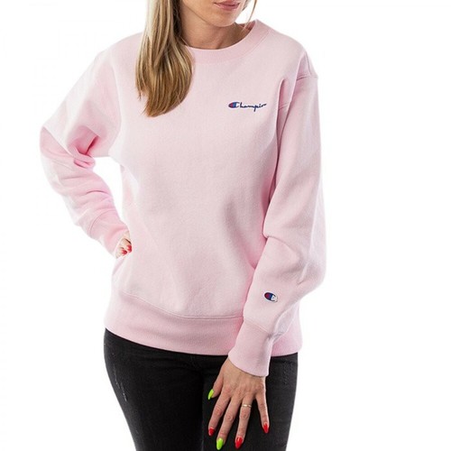 Champion, Bluza Sweatshirt 113151 Ps104 Różowy, female, 355.35PLN