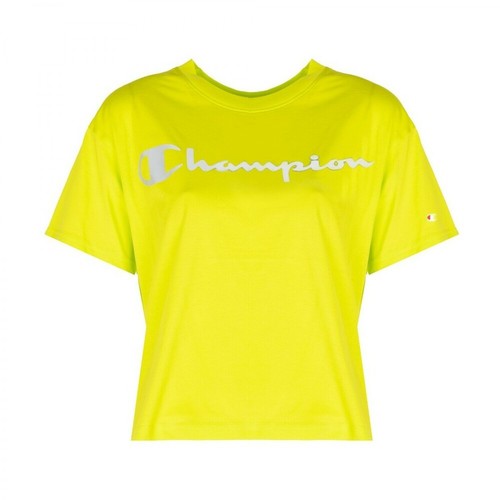 Champion, T-Shirt Żółty, female, 109.00PLN