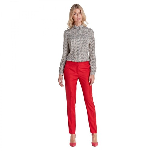 Colett, Klasyczne długie spodnie Czerwony, female, 121.99PLN