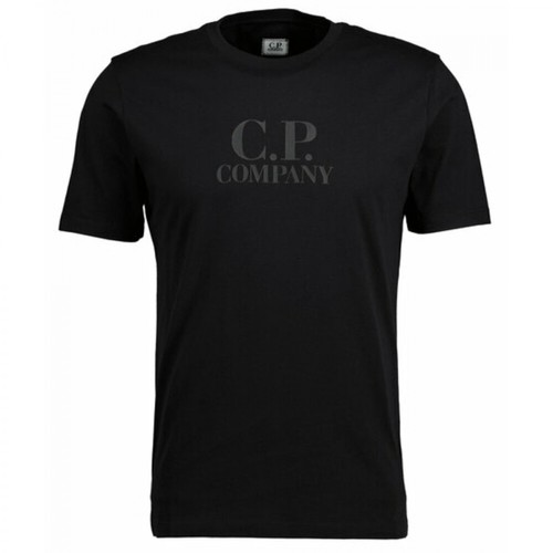 C.p. Company, T-shirt Czarny, male, 1084.00PLN