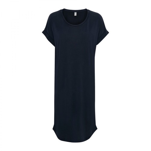 Culture, Kajsa T-Shirt Dress Niebieski, female, 249.00PLN