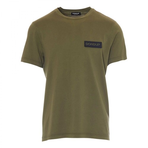 Dondup, T-Shirt Us198 Zielony, male, 312.90PLN