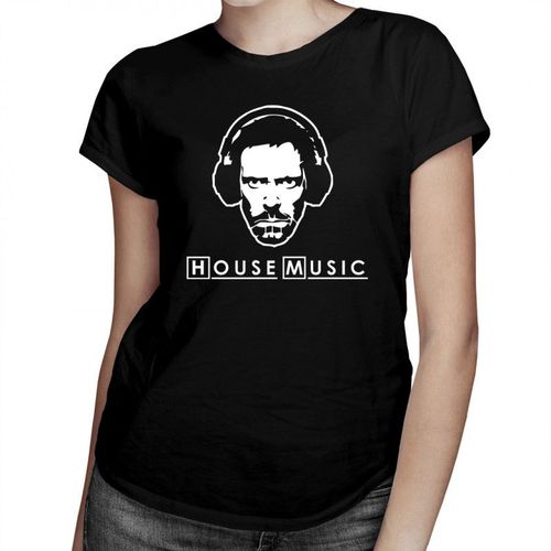 (Dr) House Music - damska koszulka z nadrukiem 69.00PLN