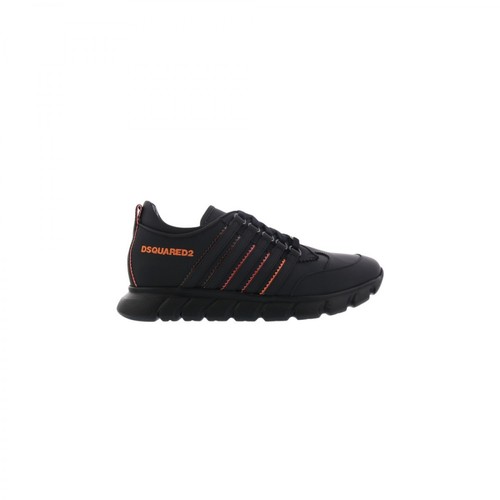 Dsquared2, 251 Low Top Lace Running Sneakers Czarny, male, 686.30PLN