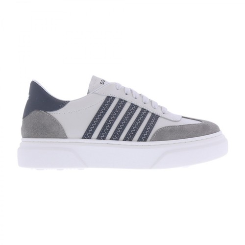 Dsquared2, 251 Sneakers Box Sole Lace Szary, male, 686.30PLN