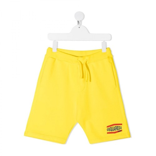 Dsquared2, Shorts Żółty, male, 456.00PLN