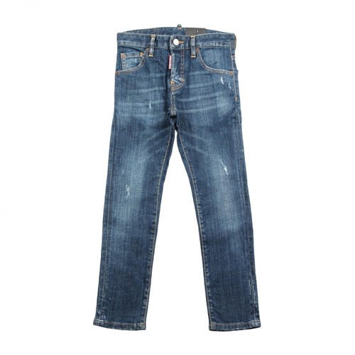 Dsquared2, Spodnie jeansowe Niebieski, male, 829.00PLN