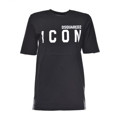 Dsquared2, T-shirt Czarny, female, 867.00PLN