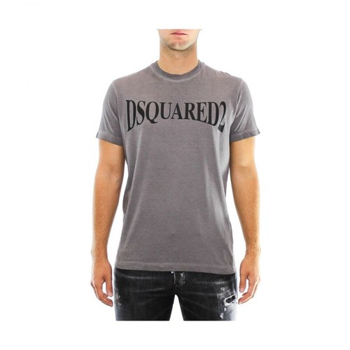 Dsquared2, T-shirt Szary, unisex, 650.00PLN