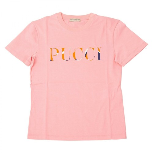 Emilio Pucci, T-shirt Różowy, female, 1031.00PLN