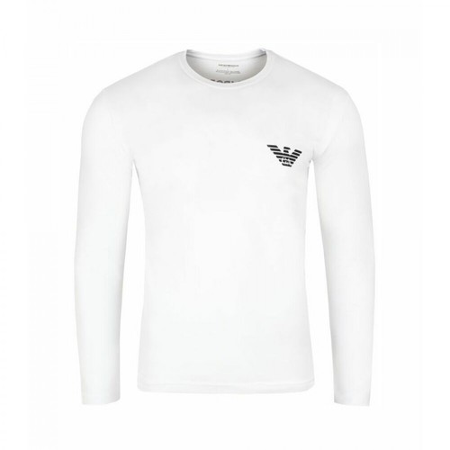 Emporio Armani, T-shirt Emporio Armani Underwear Biały, male, 209.40PLN