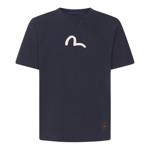 Evisu, T-shirt Niebieski, male, 270.00PLN