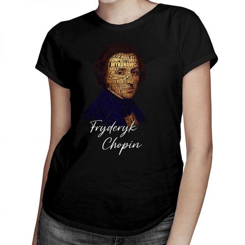 Fryderyk Chopin - damska koszulka z nadrukiem 69.00PLN