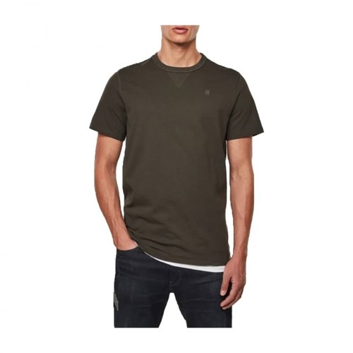 G-star, Premium Core T-Shirt Szary, male, 255.00PLN