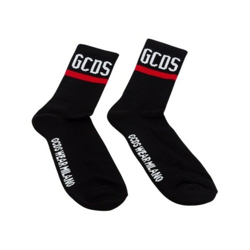 Gcds, Logo Socks Czarny, male, 183.00PLN