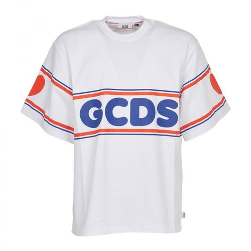 Gcds, T-Shirt Cc22M13S109C Biały, male, 1253.10PLN