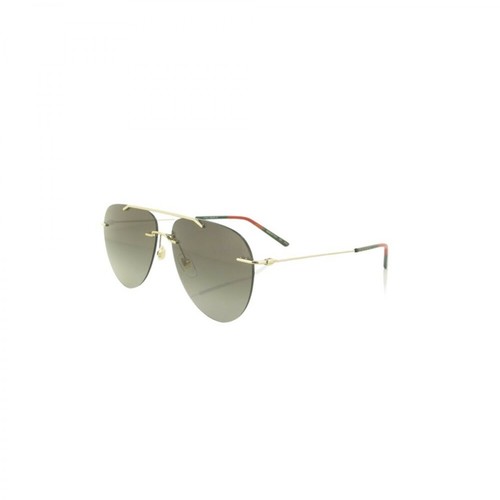 Gucci, Sunglasses 0397 Żółty, male, 1368.00PLN