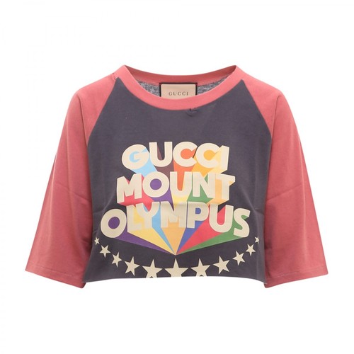Gucci, T-Shirts 653290Xjdjy Różowy, female, 1636.31PLN