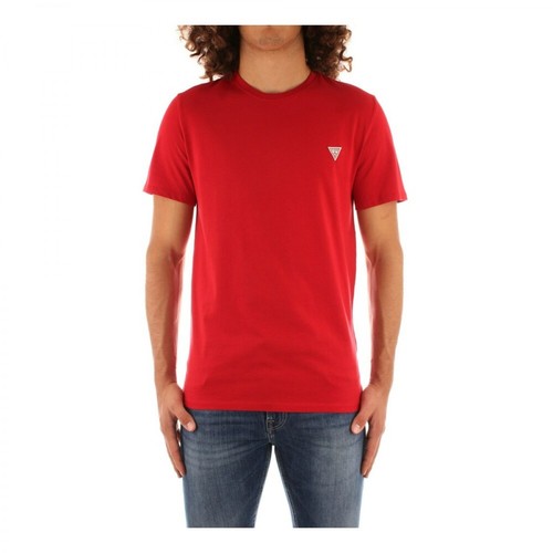 Guess, M1Ri36 T-shirt Czerwony, male, 208.00PLN