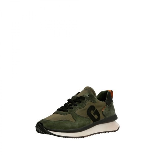 Guess, Sneakers Zielony, male, 429.00PLN