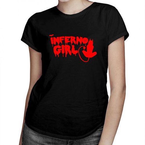 Inferno Girl - damska koszulka z nadrukiem 69.00PLN