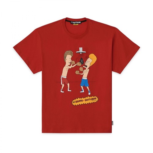 Iuter, T-shirt Czerwony, male, 320.00PLN