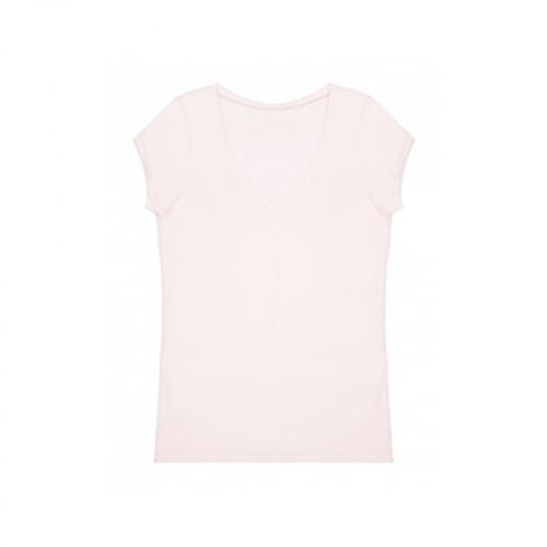 Ivon, T-shirt z dekoltem Różowy, female, 49.00PLN