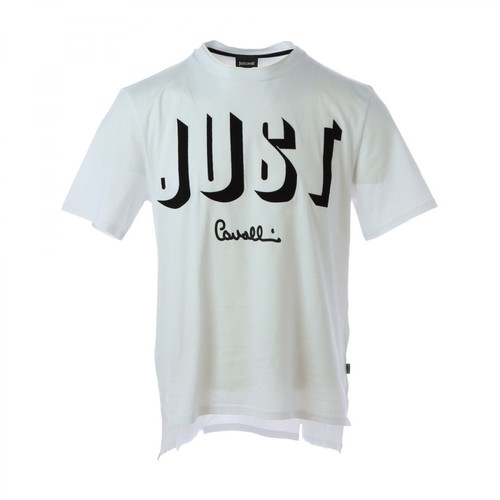 Just Cavalli, T-shirts print Biały, male, 620.00PLN