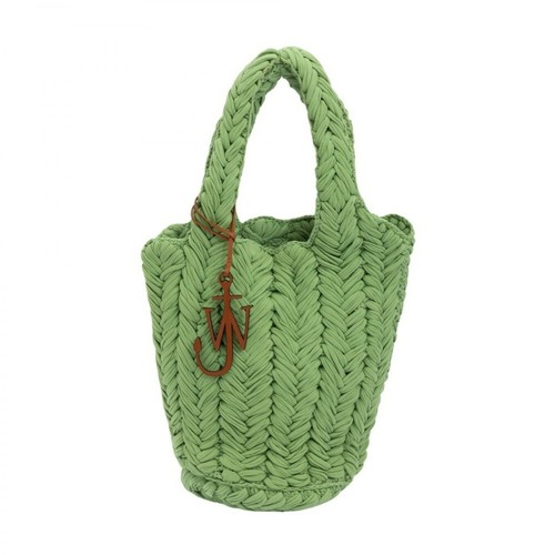 JW Anderson, Knitted Shopper Bag Zielony, female, 1291.00PLN