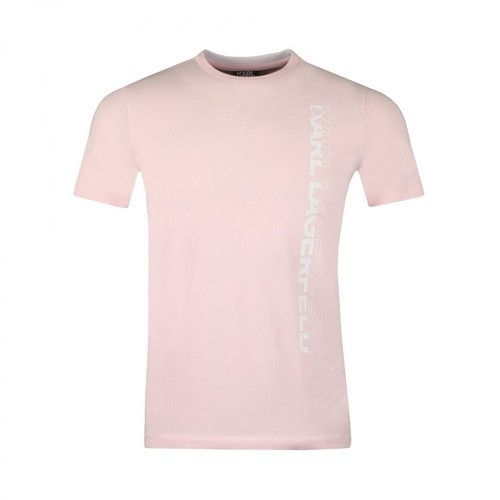 Karl Lagerfeld, 511221 210 koszulka Różowy, male, 292.00PLN