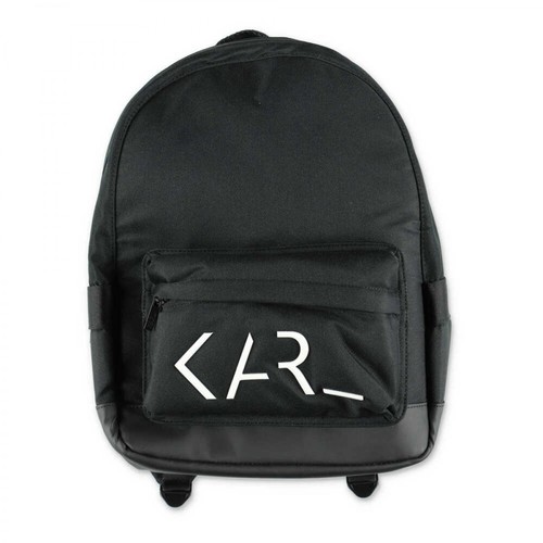 Karl Lagerfeld, Nylon backpack Czarny, unisex, 543.00PLN