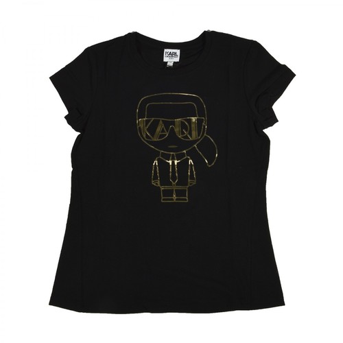 Karl Lagerfeld, T-shirt Czarny, female, 209.00PLN