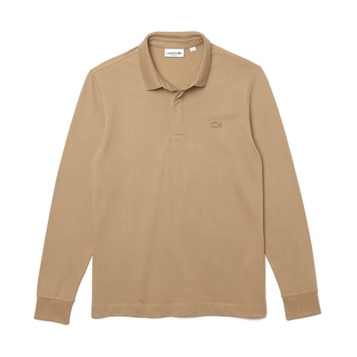 Lacoste, Polo t-shirt Beżowy, male, 447.00PLN