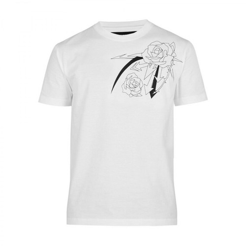 Les Hommes, T-Shirt Biały, male, 551.49PLN