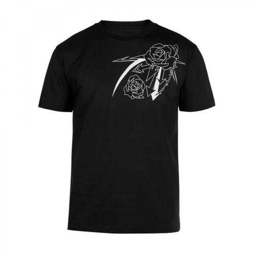 Les Hommes, T-shirt Czarny, male, 354.60PLN