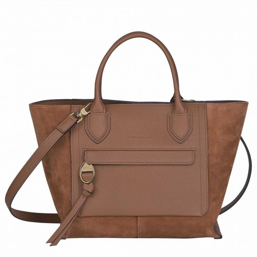 Longchamp, Bag Brązowy, female, 3284.00PLN