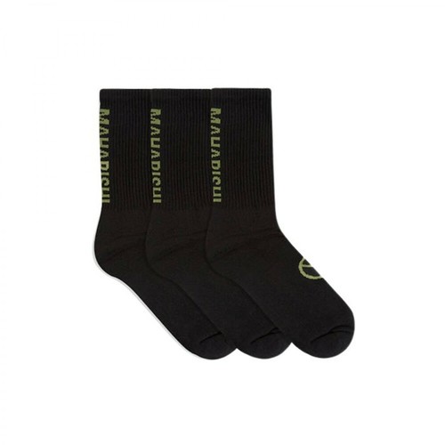 Maharishi, Miltype Peace Sports Socks 3-Pack 9345 Czarny, male, 228.85PLN