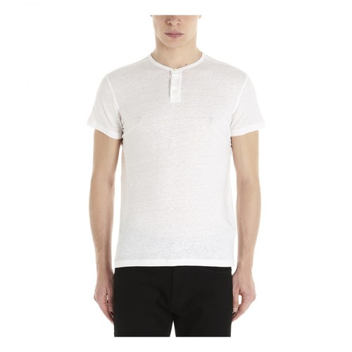 Majestic Filatures, T-shirt Biały, male, 593.00PLN